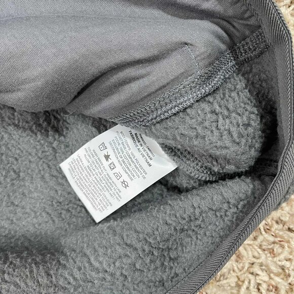 Nike Sportswear Club Men's Fleece Brushed Winterized Zip  Vest Gray, Size Large - Picture 11 of 14